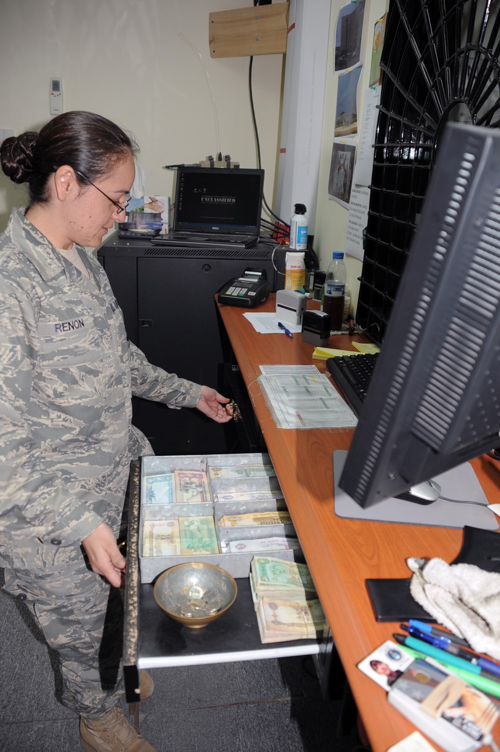 Luke NCO, Makakilo Native, Ensures Funds Are on Target in Southwest Asia