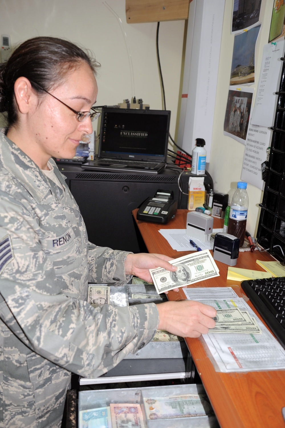 Luke NCO, Makakilo Native, Ensures Funds Are on Target in Southwest Asia