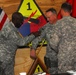 Ready First commander and command sergeant major receive Combat Patch