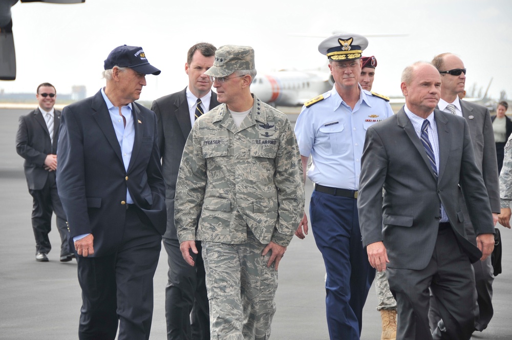Vice President Biden Briefing on Haiti