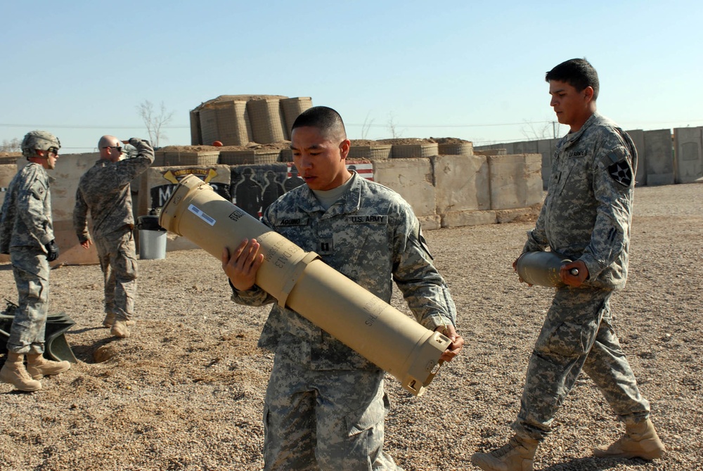 Soldiers conduct joint live fires exercise