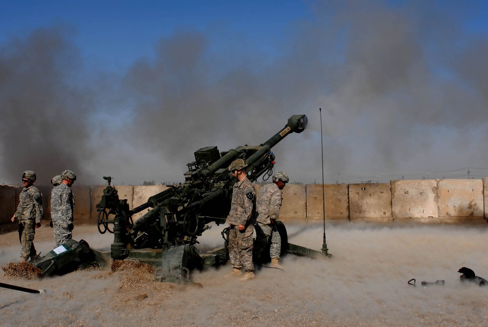 Soldiers conduct joint live fires exercise