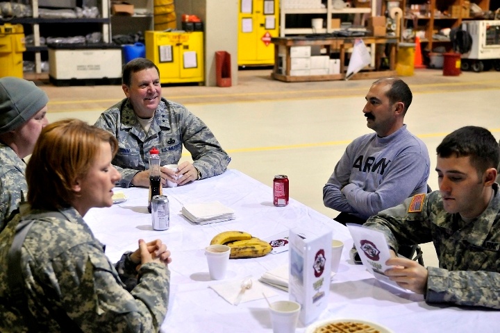Kentucky National Guard Commander Visits Troops in Kosovo