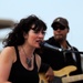 Keri Noble performs for troops in Baghdad