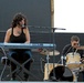 Keri Noble performs for troops in Baghdad