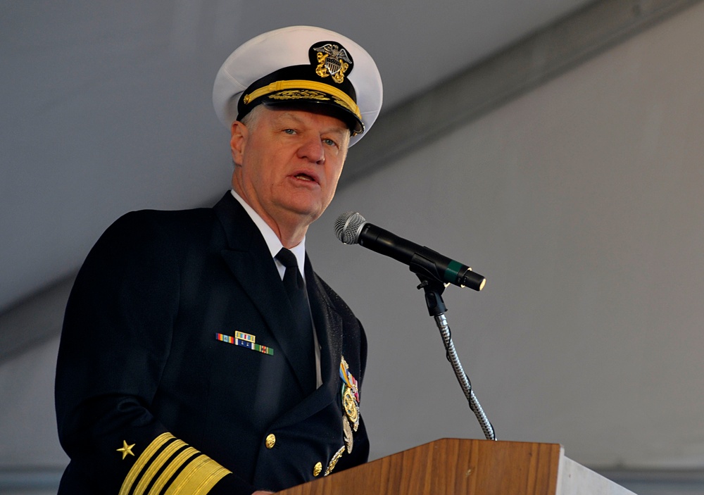 USS Independence commissioning ceremony