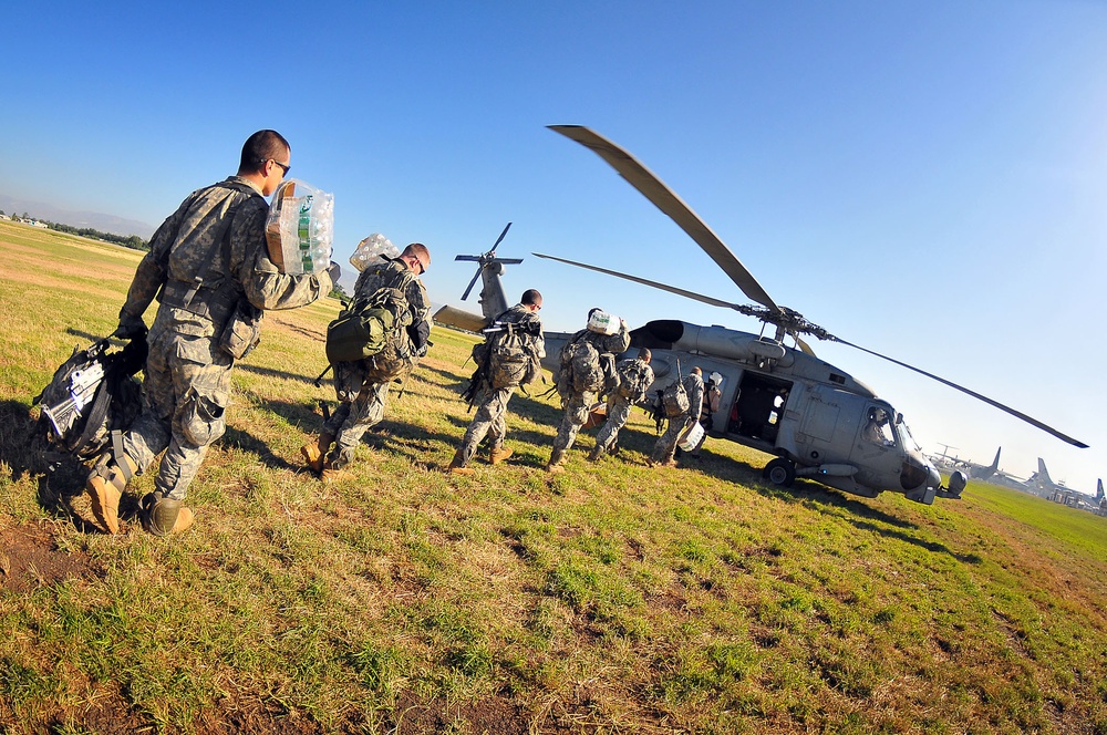 USS Carl Vinson Participates in Haiti Relief Operations