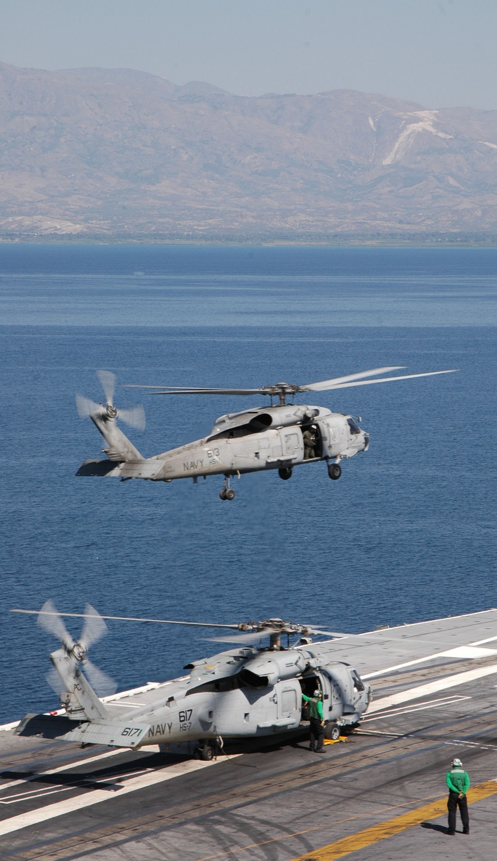 USS Carl Vinson Participates in Haiti Relief Operations