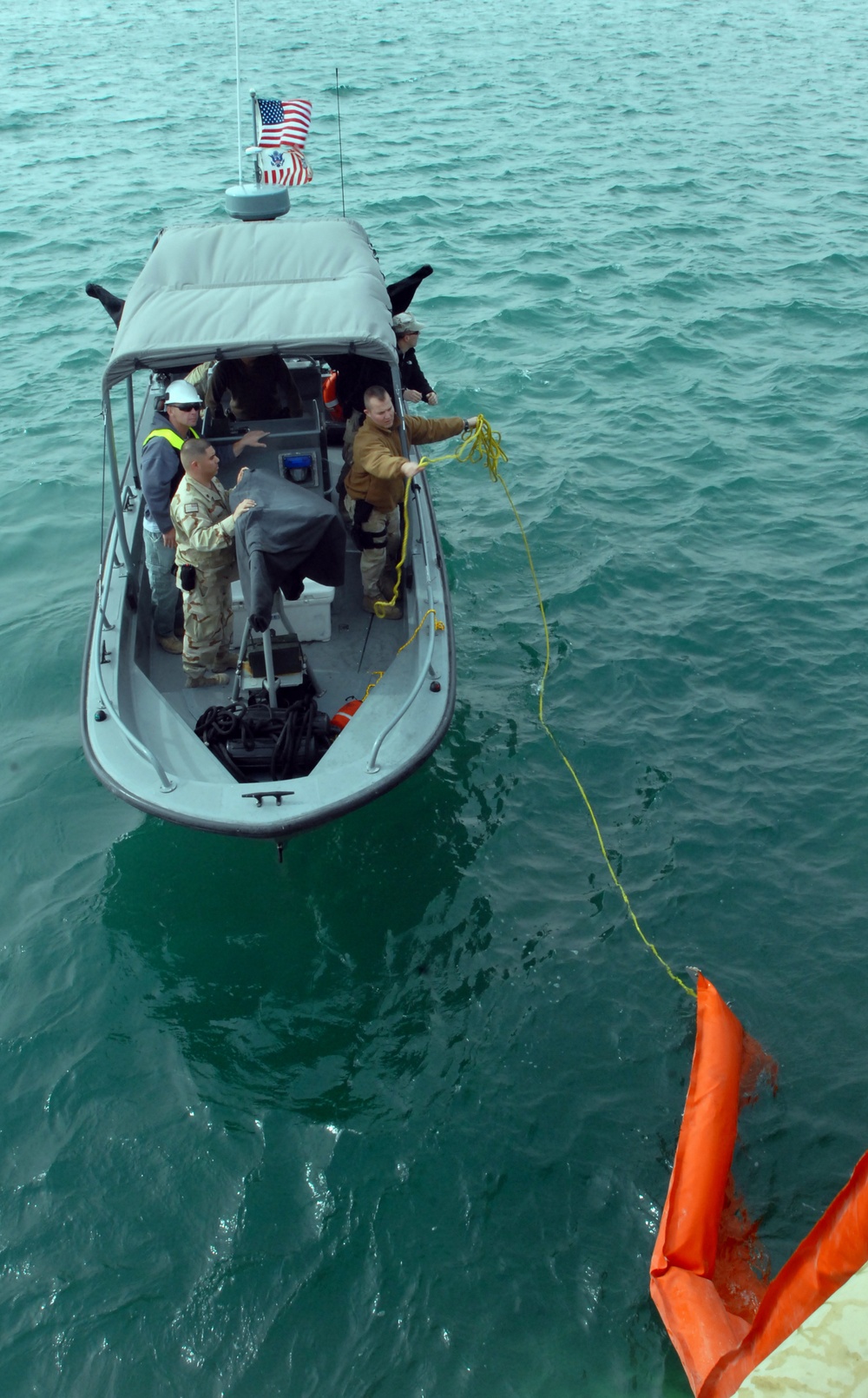 Oil Spill Training Exercise Camp Patriot, Kuwait