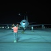 Nighttime Flightline Ops in Southwest Asia