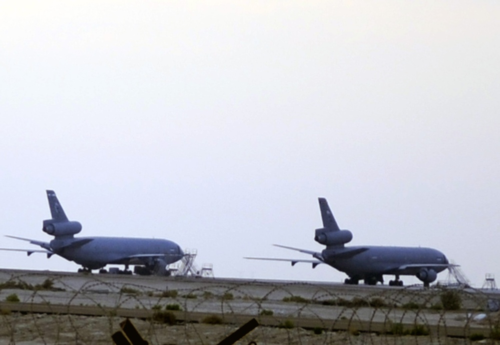 KC-10 Extenders in Southwest Asia