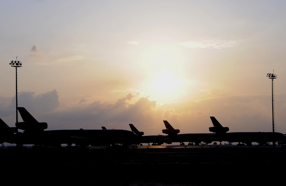 KC-10 Extenders in Southwest Asia