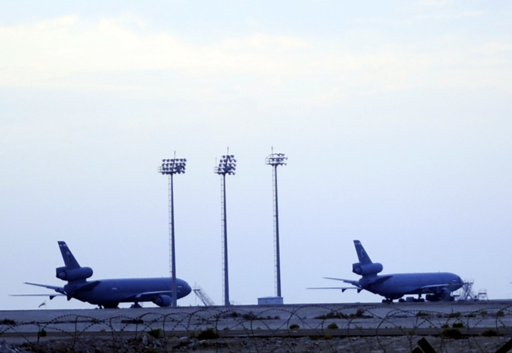 KC-10 Extenders in Southwest Asia