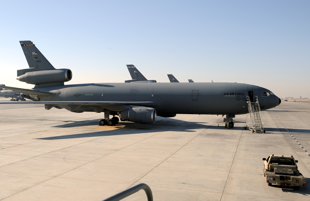 KC-10 Extenders in Southwest Asia