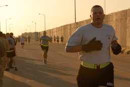 Contingency Operating Base Basra runs in memory of Red Bull Military Police
