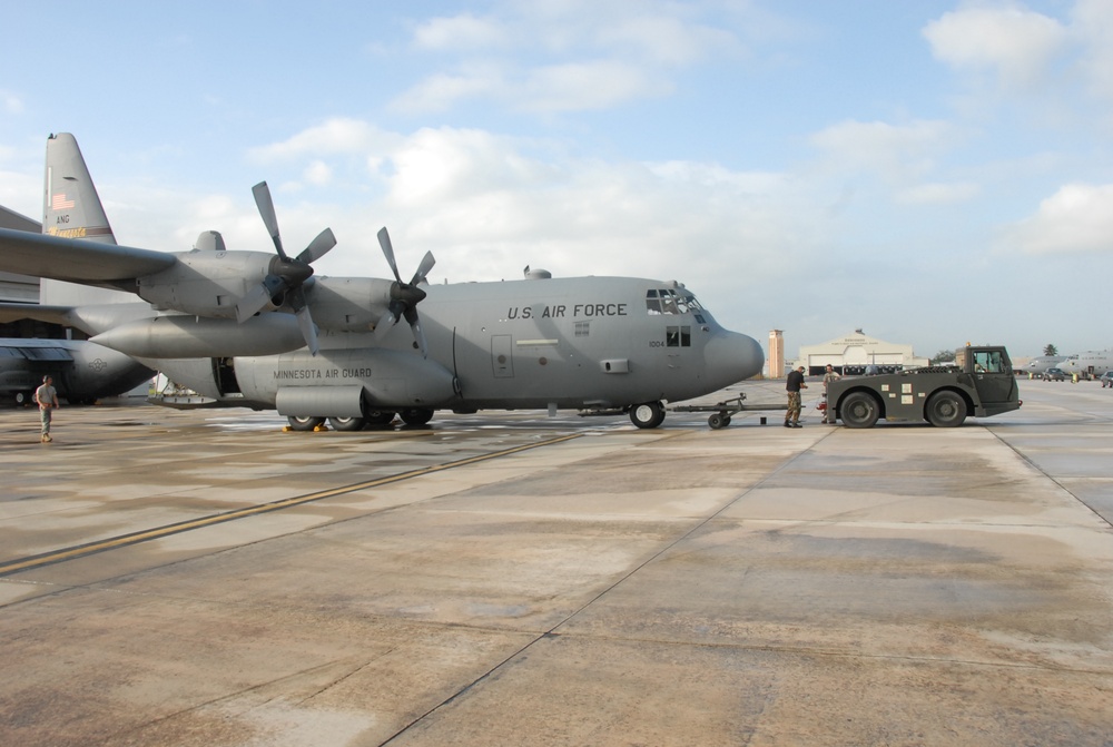 Puerto Rico Air National Guard assists in Haitian relief efforts