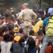 Record Crowds Cause Unrest at Distribution Point