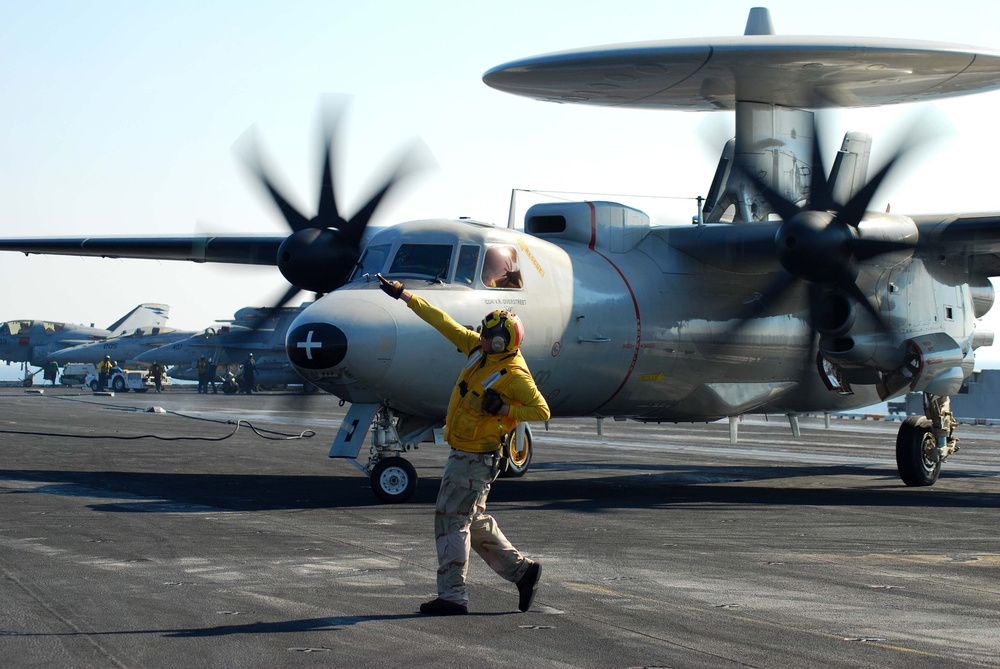 USS Nimitz operations continue