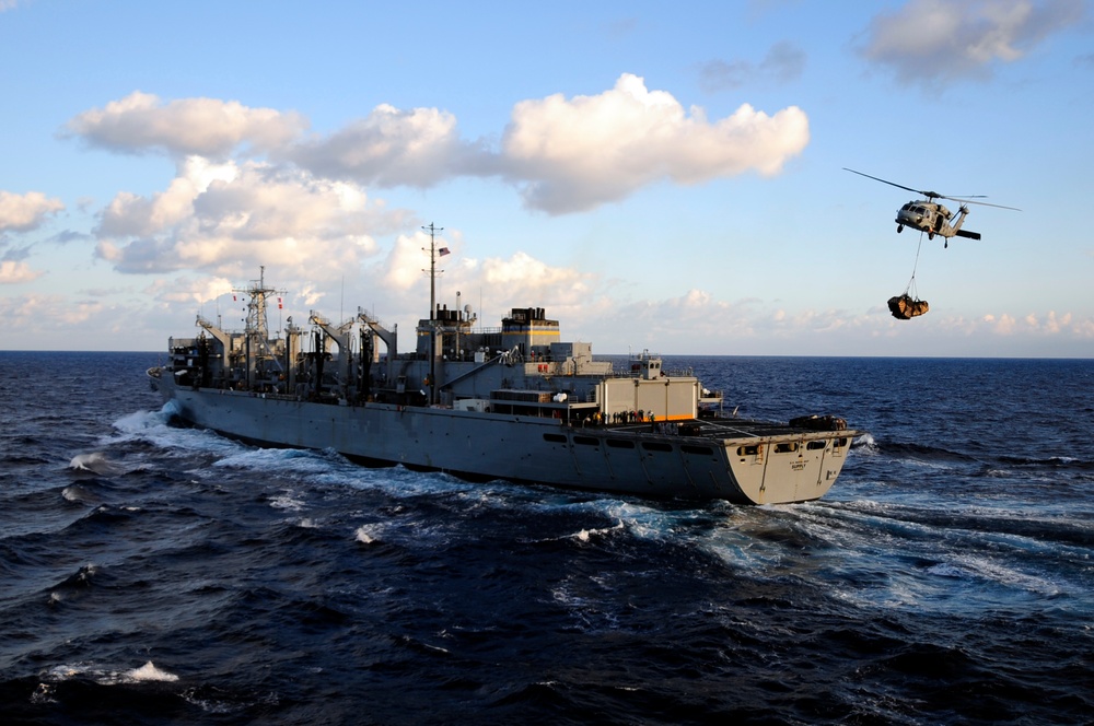 USS Dwight D. Eisenhower On Deployment