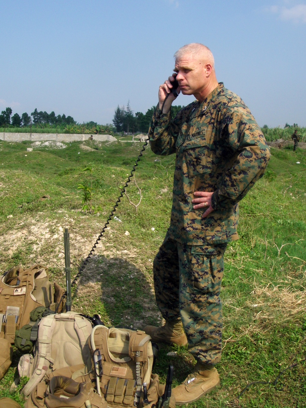 Marines Continue Relief Operations in Haiti