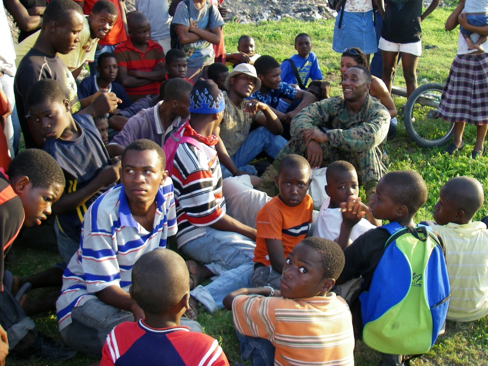 Marines Continue Relief Operations in Haiti