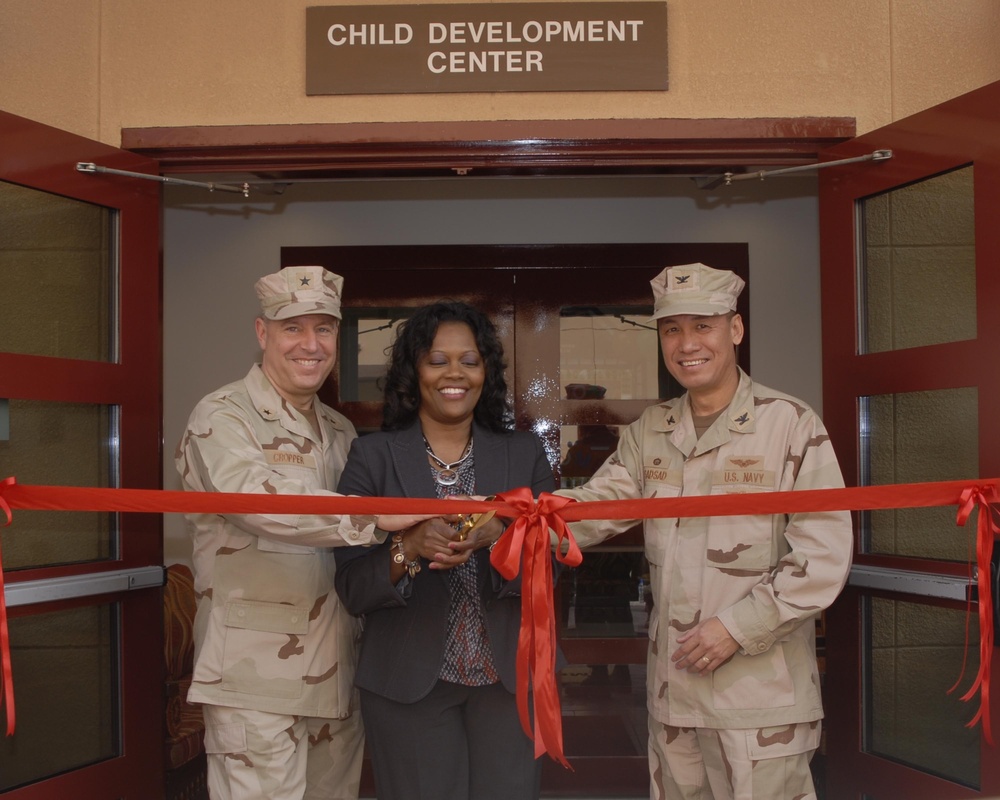 Ribbon Cutting Ceremony held at Child Development Center