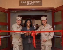 Ribbon Cutting Ceremony held at Child Development Center