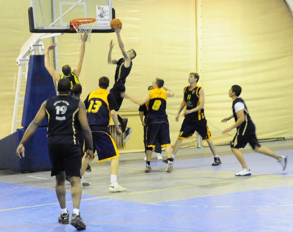 Basketball team loses, but wins friends