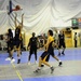 Basketball team loses, but wins friends