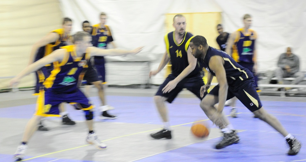 Basketball team loses, but wins friends