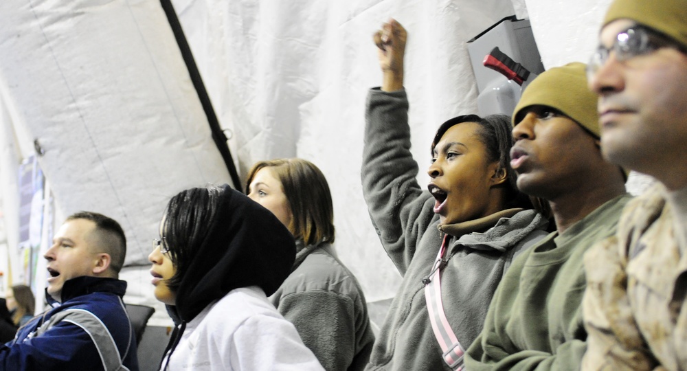 Basketball team loses, but wins friends