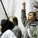Basketball team loses, but wins friends