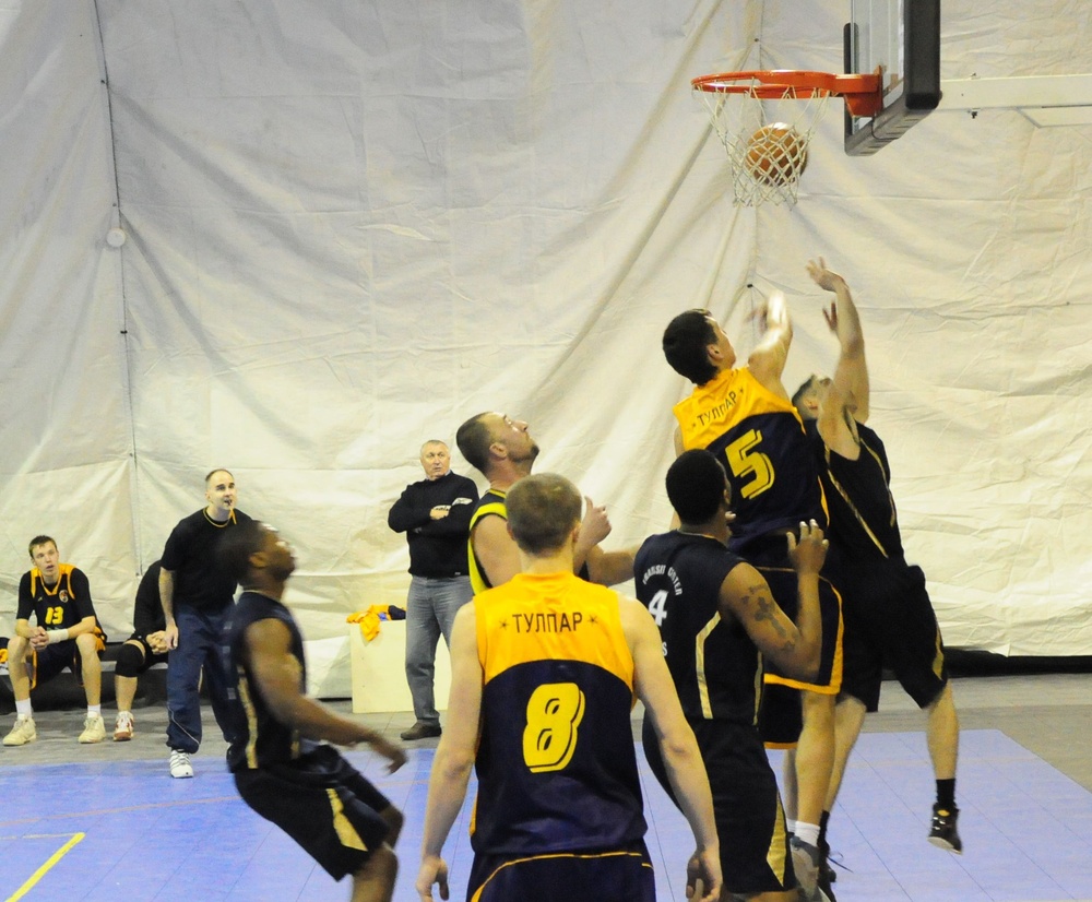 Basketball team loses, but wins friends