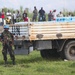 22nd MEU Marines unload supplies for Haiti Relief efforts