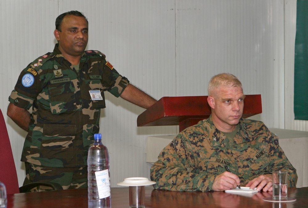 22nd MEU commander tours Haiti