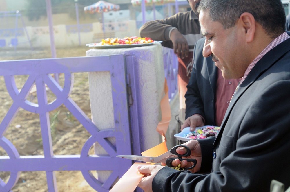 Playground Opens In Tahrir After A Rough History