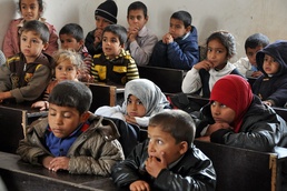 "Wagonmasters" deliver school supplies to Iraqi children