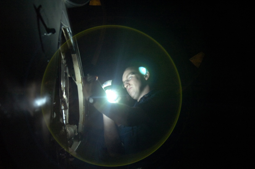 Night Airfield Operations at U.S. Naval Station Guantanamo Bay