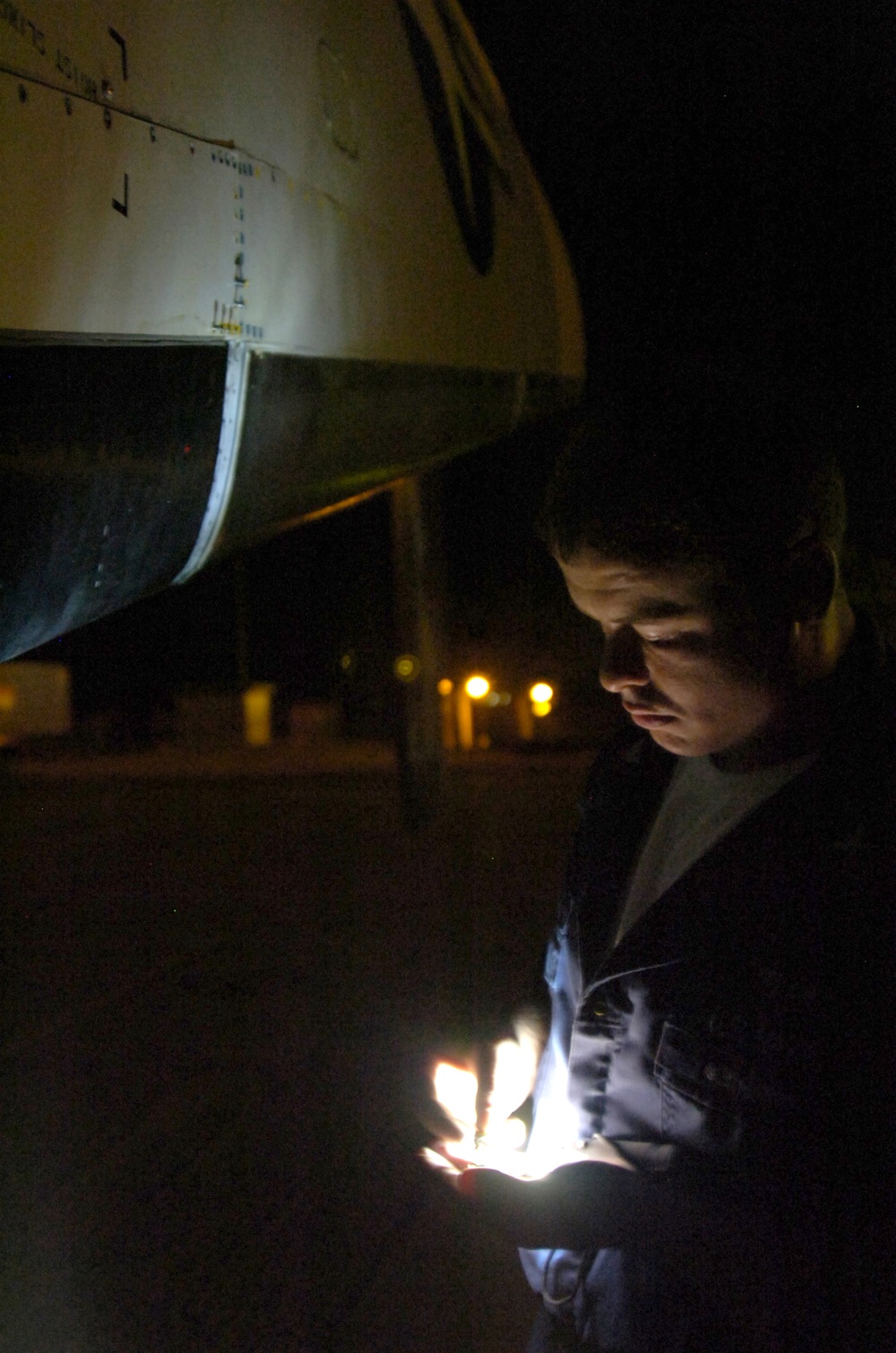 Night Airfield Operations at U.S. Naval Station Guantanamo Bay