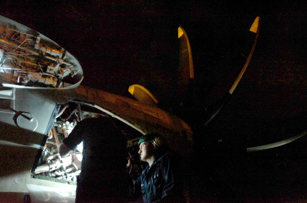 Night Airfield Operations at U.S. Naval Station Guantanamo Bay