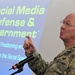 Gen. McKinley speaks to social media use