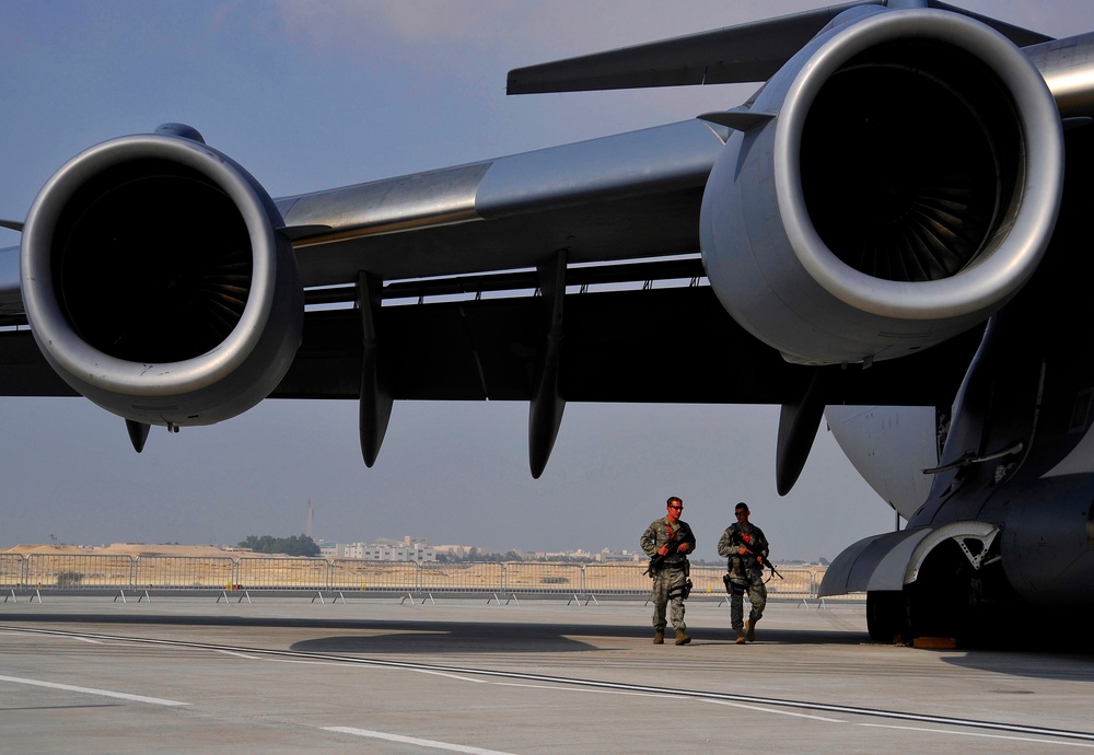 'Defenders' act as guardians, ambassadors during Bahrain International Airshow