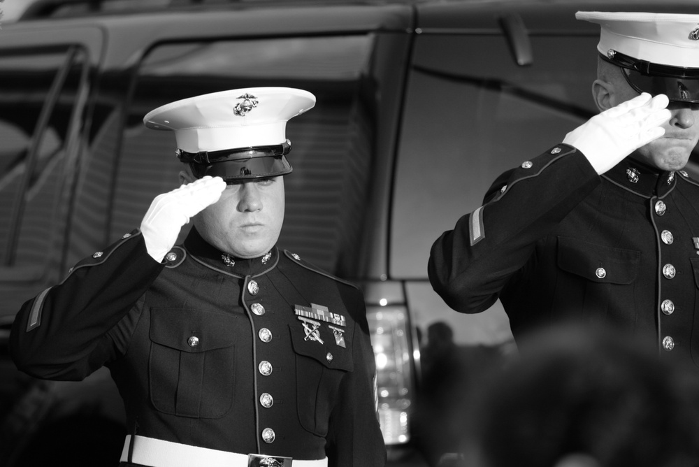 Sgt. Hrbek, Fallen N.J. Marine, Welcomed Home