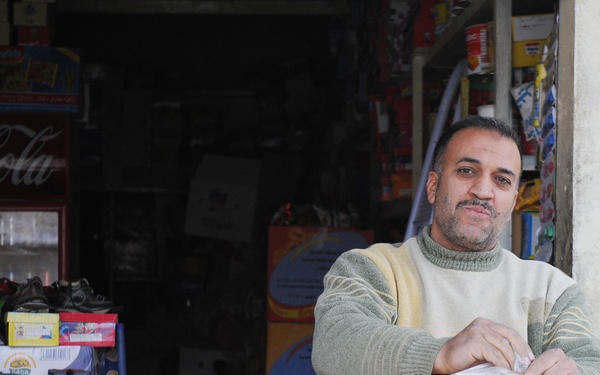 U.S. Soldiers and ESU Meet With Local Nationals