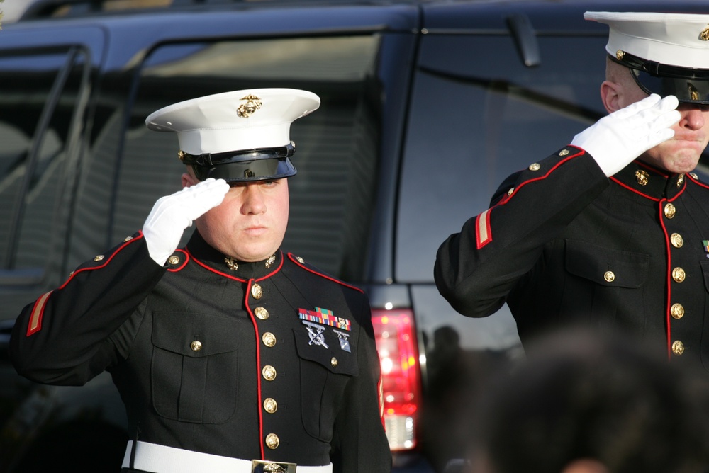 Sgt. Hrbek, Fallen New Jersey Marine, Welcomed Home