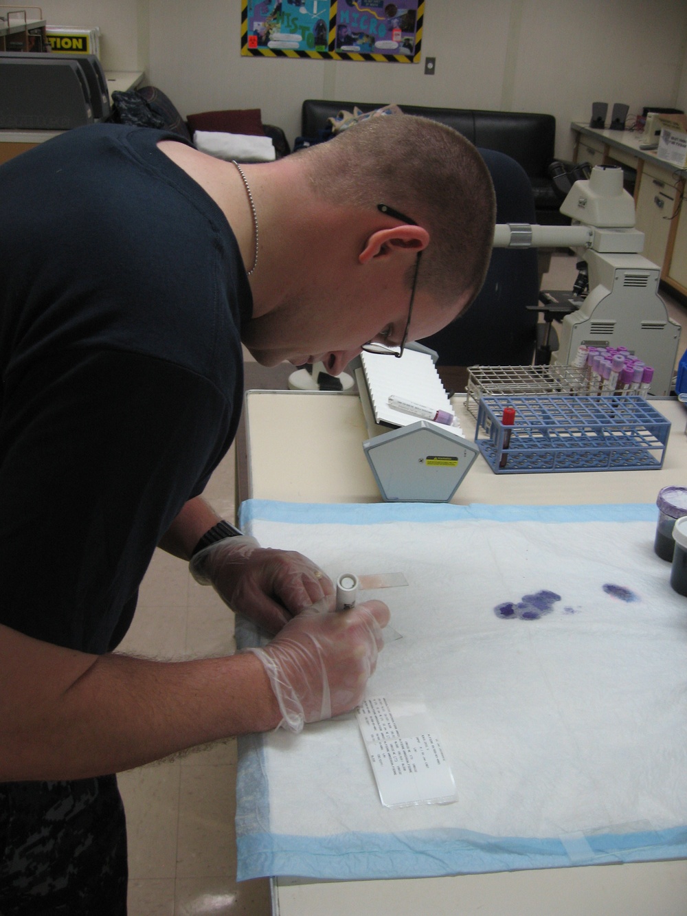 Lab Techs Enable Treatment for Haitian Patients