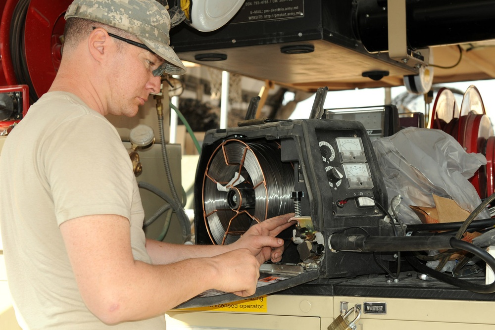 DSTB motor pool stays busy after transfer of authority