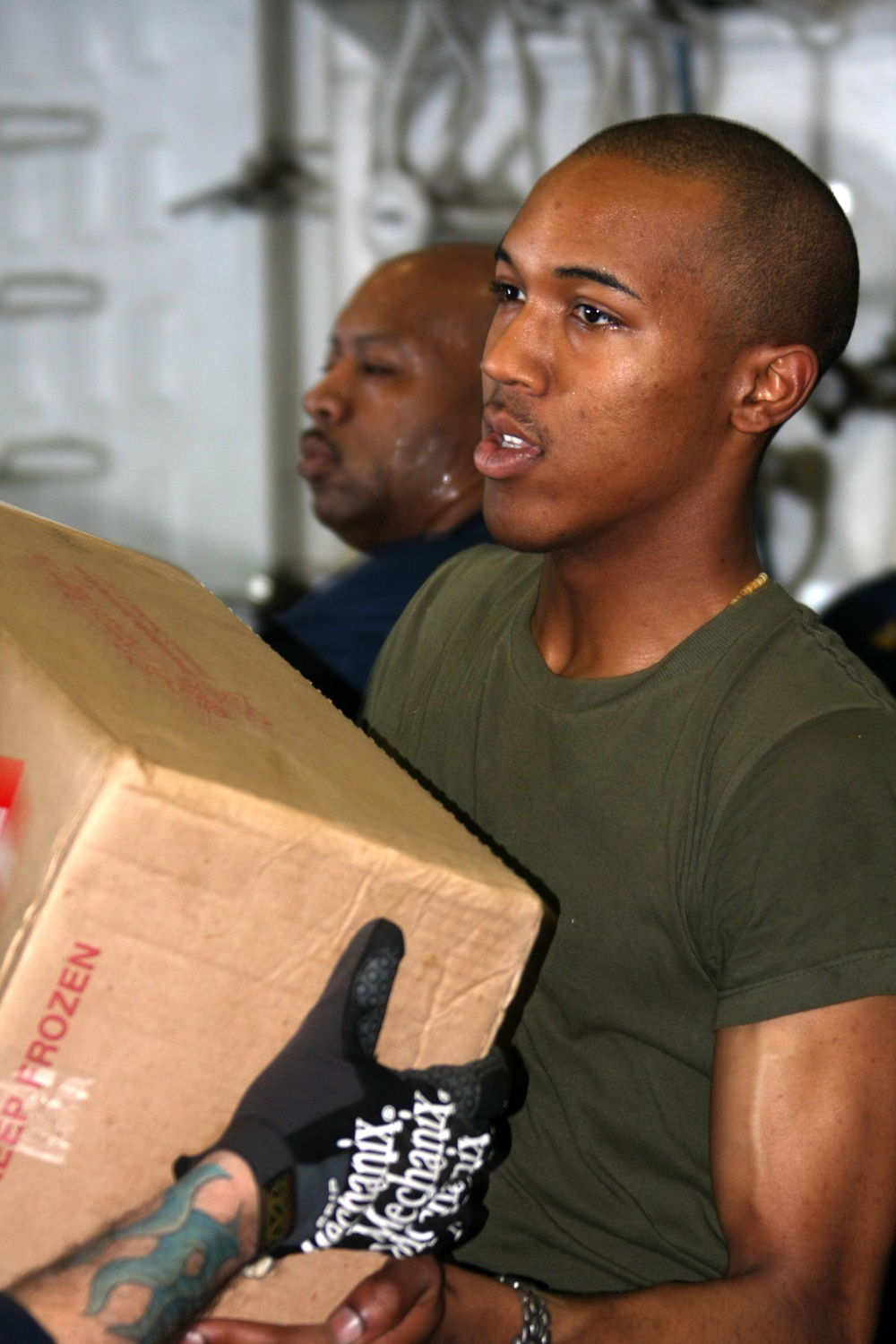 22nd MEU and USS Bataan Resupply