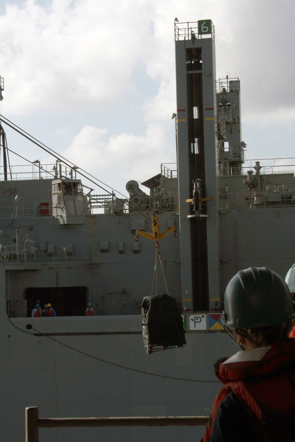 22nd MEU and USS Bataan Resupply