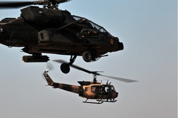 Air Cavalry, Iraqi air force maintain partnership with joint flight